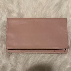Everlane Pink Foldable Clutch Bag